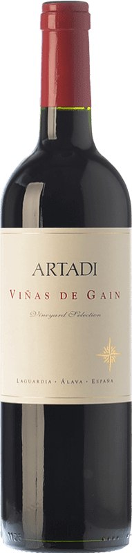 56,95 € Free Shipping | Red wine Artadi Viñas de Gain Crianza D.O.Ca. Rioja The Rioja Spain Tempranillo Magnum Bottle 1,5 L