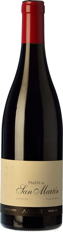 19,95 € Free Shipping | Red wine Artazu Pasos de San Martín Crianza D.O. Navarra Navarre Spain Grenache Bottle 75 cl