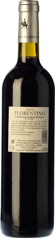 13,95 € Envío gratis | Vino tinto Arzuaga Pago Florentino Crianza D.O. Ribera del Duero Castilla y León España Cencibel Botella 75 cl