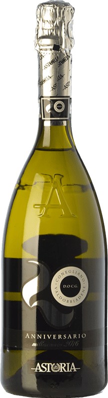 12,95 € | White sparkling Astoria Anniversario D.O.C.G. Prosecco di Conegliano-Valdobbiadene Treviso Italy Glera Bottle 75 cl