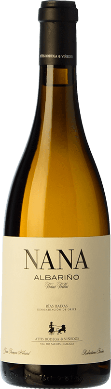 Envio grátis | Vinho branco Attis Nana Crianza D.O. Rías Baixas Galiza Espanha Albariño 75 cl