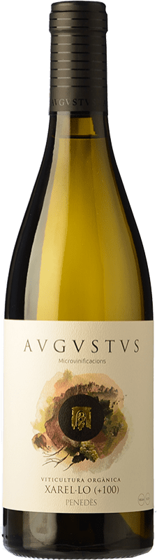 Envio grátis | Vinho branco Augustus Microvinificacions +100 Crianza D.O. Penedès Catalunha Espanha Xarel·lo 75 cl