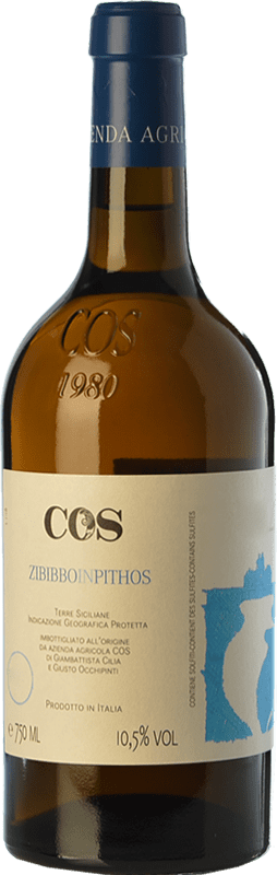 34,95 € Free Shipping | White wine Cos Zibibbo in Pithos I.G.T. Terre Siciliane Sicily Italy Muscat of Alexandria Bottle 75 cl