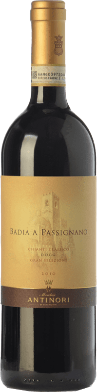 38,95 € | Red wine Badia a Passignano Gran Selezione D.O.C.G. Chianti Classico Tuscany Italy Sangiovese Bottle 75 cl