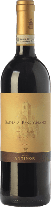 39,95 € Spedizione Gratuita | Vino rosso Badia a Passignano Gran Selezione D.O.C.G. Chianti Classico