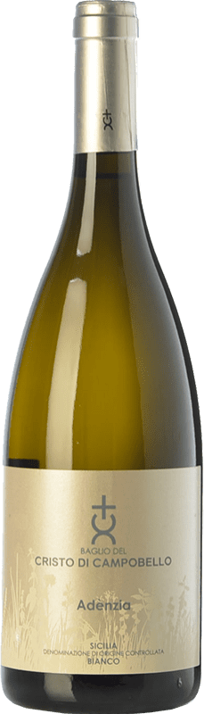 16,95 € | Белое вино Cristo di Campobello Adenzia Bianco I.G.T. Terre Siciliane Сицилия Италия Insolia, Grillo 75 cl