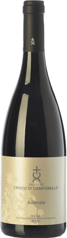 21,95 € | Red wine Cristo di Campobello Adenzia Rosso I.G.T. Terre Siciliane Sicily Italy Syrah, Nero d'Avola Bottle 75 cl