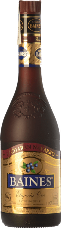 Envio grátis | Pacharán Baines Oro Navarra Espanha 70 cl