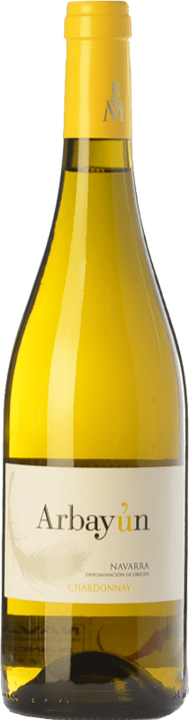 9,95 € | White wine Baja Montaña Arbayún D.O. Navarra Navarre Spain Chardonnay Bottle 75 cl