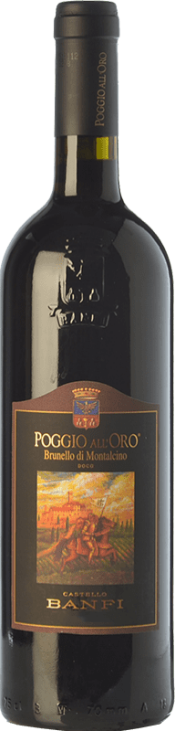 94,95 € | Red wine Castello Banfi Poggio all'Oro Riserva Reserva 2010 D.O.C.G. Brunello di Montalcino Tuscany Italy Sangiovese Bottle 75 cl