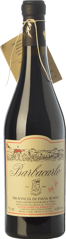 56,95 € | Red wine Barbacarlo 2009 I.G.T. Provincia di Pavia Lombardia Italy Croatina, Vespolina, Rara Bottle 75 cl