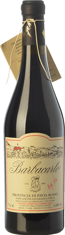 147,95 € Envoi gratuit | Vin rouge Barbacarlo I.G.T. Provincia di Pavia