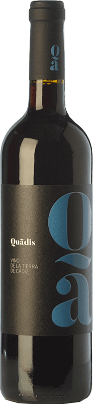 Kostenloser Versand | Rotwein Barbadillo Quadis Jung I.G.P. Vino de la Tierra de Cádiz Andalusien Spanien Tempranillo, Merlot, Syrah, Tintilla de Rota 75 cl