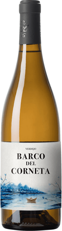 Envio grátis | Vinho Branco Barco del Corneta Crianza I.G.P. Vino de la Tierra de Castilla y León Castela e Leão Espanha Verdejo 75 cl
