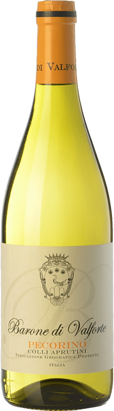 12,95 € Envio grátis | Vinho branco Barone di Valforte I.G.T. Colli Aprutini