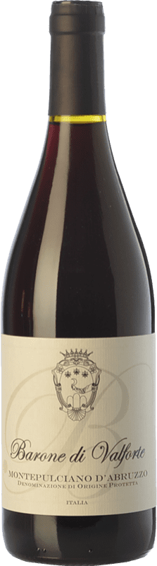 10,95 € 送料無料 | 赤ワイン Barone di Valforte D.O.C. Montepulciano d'Abruzzo