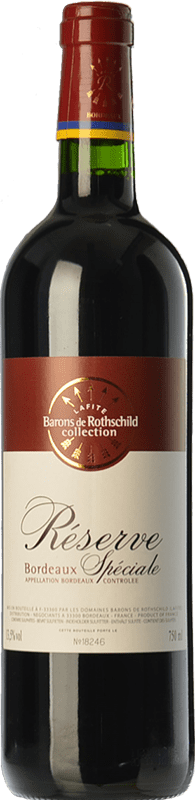 7,95 € | Red wine Barons de Rothschild Collection Réserve Spéciale Reserva A.O.C. Bordeaux Bordeaux France Merlot, Cabernet Sauvignon Bottle 75 cl