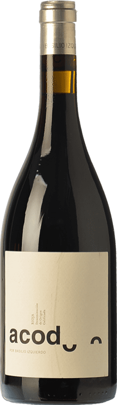 19,95 € | Red wine Basilio Izquierdo Acodo Aged D.O.Ca. Rioja The Rioja Spain Tempranillo, Grenache 75 cl