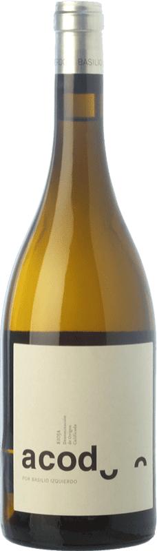 21,95 € Envio grátis | Vinho branco Basilio Izquierdo Acodo D.O.Ca. Rioja