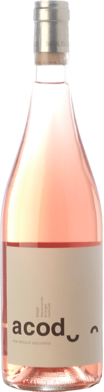 25,95 € | Rosé wine Basilio Izquierdo Acodo D.O.Ca. Rioja The Rioja Spain Grenache, Grenache Grey Bottle 75 cl