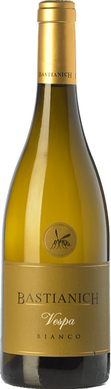 28,95 € | 白酒 Bastianich Vespa Bianco I.G.T. Friuli-Venezia Giulia 弗留利 - 威尼斯朱利亚 意大利 Chardonnay, Sauvignon, Picolit 75 cl