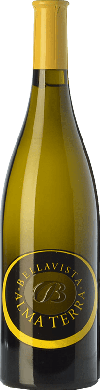 免费送货 | 白酒 Bellavista Alma Terra D.O.C. Curtefranca 伦巴第 意大利 Chardonnay 75 cl