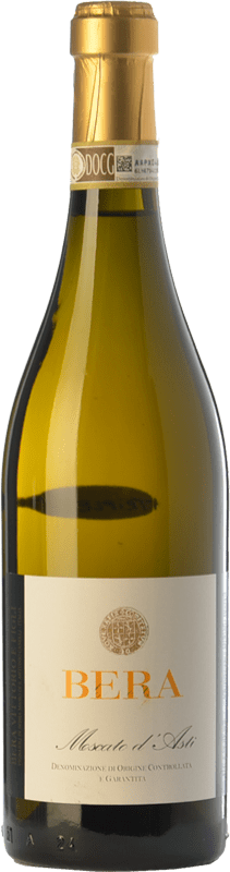 Envoi gratuit | Vin doux Bera D.O.C.G. Moscato d'Asti Piémont Italie Muscat Blanc 75 cl