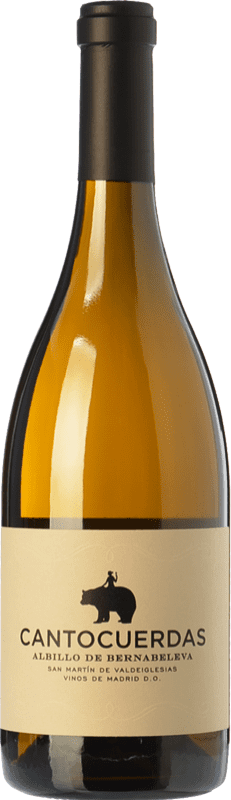21,95 € Free Shipping | White wine Bernabeleva Cantocuerdas Crianza D.O. Vinos de Madrid Madrid's community Spain Albillo Bottle 75 cl
