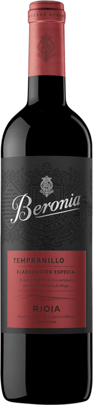 24,95 € 送料無料 | 赤ワイン Beronia Producción Especial 若い D.O.Ca. Rioja