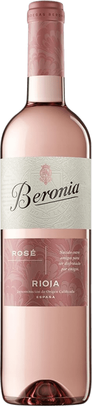 17,95 € Бесплатная доставка | Розовое вино Beronia D.O.Ca. Rioja