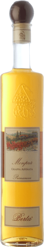 Kostenloser Versand | Grappa Berta Monprà Primaneve Piemont Italien 70 cl