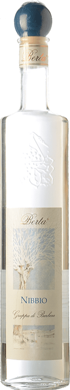 66,95 € Envio grátis | Aguardente Grappa Berta Nibbio di Nebbiolo