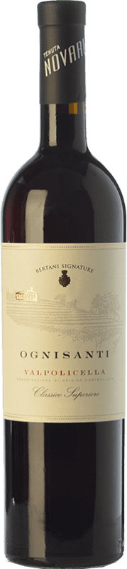 27,95 € | Red wine Bertani Classico Superiore Ognisanti D.O.C. Valpolicella Veneto Italy Corvina, Rondinella 75 cl
