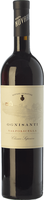 26,95 € Spedizione Gratuita | Vino rosso Bertani Classico Superiore Ognisanti D.O.C. Valpolicella