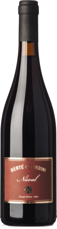 14,95 € | Красное вино Bertè & Cordini Nuval D.O.C. Oltrepò Pavese Ломбардии Италия Pinot Black 75 cl