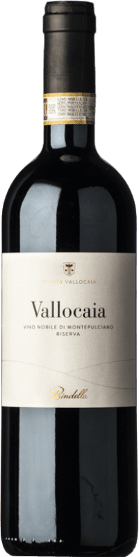 37,95 € | Red wine Bindella Vallocaia D.O.C.G. Vino Nobile di Montepulciano Tuscany Italy Sangiovese, Colorino 75 cl