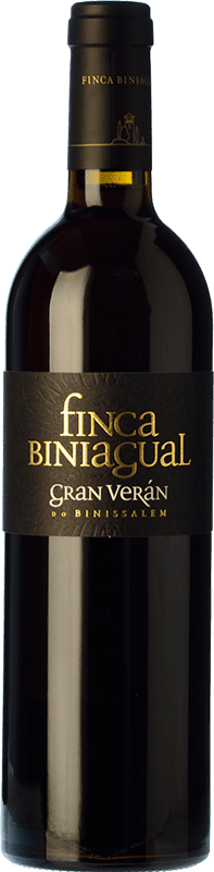 53,95 € | Red wine Biniagual Gran Verán Crianza D.O. Binissalem Balearic Islands Spain Syrah, Mantonegro Bottle 75 cl