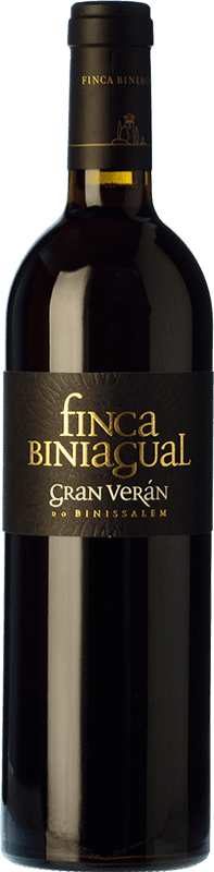 Envio grátis | Vinho tinto Biniagual Gran Verán Crianza D.O. Binissalem Ilhas Baleares Espanha Syrah, Mantonegro 75 cl