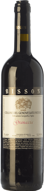 18,95 € Spedizione Gratuita | Vino rosso Bisson Il Granaccia I.G.T. Colline del Genovesato