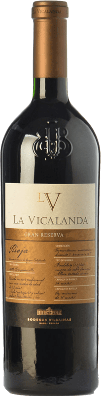 79,95 € 免费送货 | 红酒 Bodegas Bilbaínas La Vicalanda 大储备 D.O.Ca. Rioja