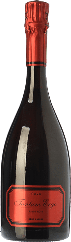 29,95 € | White sparkling Hispano-Suizas Tantum Ergo Brut Nature Reserva D.O. Cava Catalonia Spain Pinot Black Bottle 75 cl