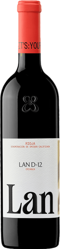 13,95 € | Красное вино Lan D12 Crianza — Крианса D.O.Ca. Rioja Ла-Риоха Испания Tempranillo — Темпранильо 75 cl