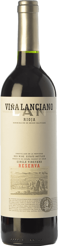 17,95 € | Red wine Lan Viña Lanciano Reserva D.O.Ca. Rioja The Rioja Spain Tempranillo, Graciano, Mazuelo Bottle 75 cl
