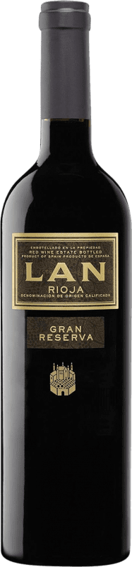 22,95 € Free Shipping | Red wine Lan Gran Reserva D.O.Ca. Rioja The Rioja Spain Tempranillo, Mazuelo Bottle 75 cl