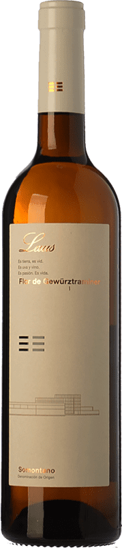 Envío gratis | Vino blanco Laus Flor D.O. Somontano Aragón España Gewürztraminer 75 cl