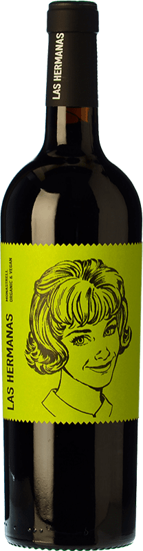 5,95 € Envio grátis | Vinho tinto Luzón Las Hermanas Organic Jovem D.O. Jumilla