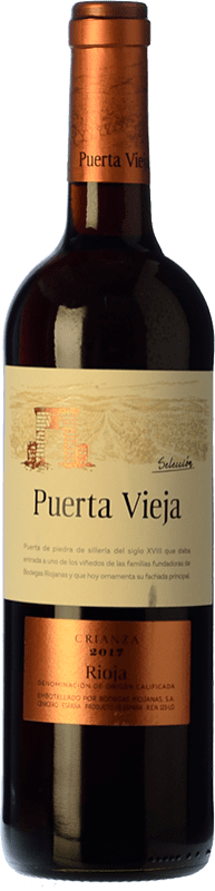 9,95 € | Красное вино Bodegas Riojanas Puerta Vieja Selección старения D.O.Ca. Rioja Ла-Риоха Испания Tempranillo 75 cl