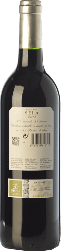16,95 € Free Shipping | Red wine Bodegas Roda Sela Crianza D.O.Ca. Rioja The Rioja Spain Tempranillo, Graciano Bottle 75 cl