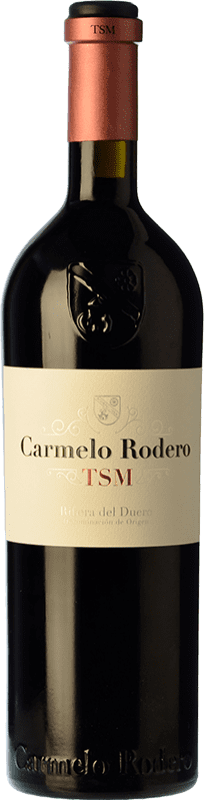 Envio grátis | Vinho tinto Carmelo Rodero TSM D.O. Ribera del Duero Castela e Leão Espanha Tempranillo, Merlot, Cabernet Sauvignon 75 cl