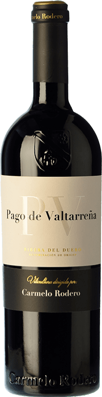 58,95 € | Red wine Carmelo Rodero Valtarreña Reserva D.O. Ribera del Duero Castilla y León Spain Tempranillo, Cabernet Sauvignon Bottle 75 cl